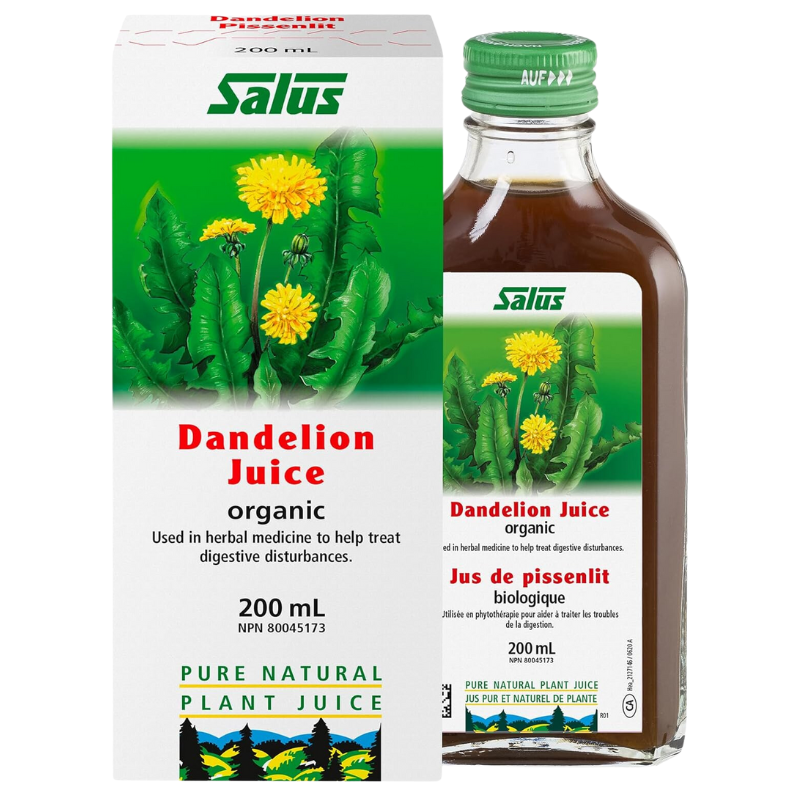 Salus Organic Dandelion Juice 200ml – 12 Baskets Nutrition & Health Co.