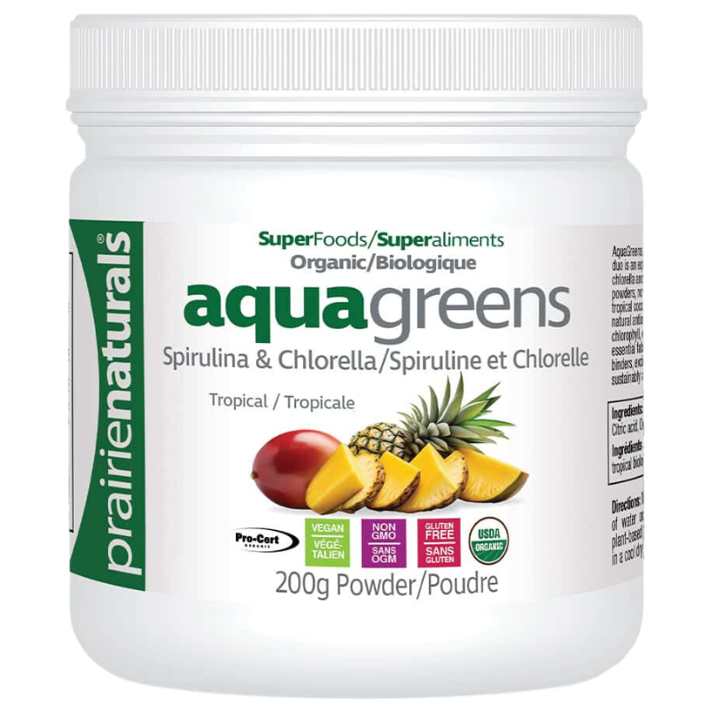 Prairie Naturals Aqua Greens Tropical 200g