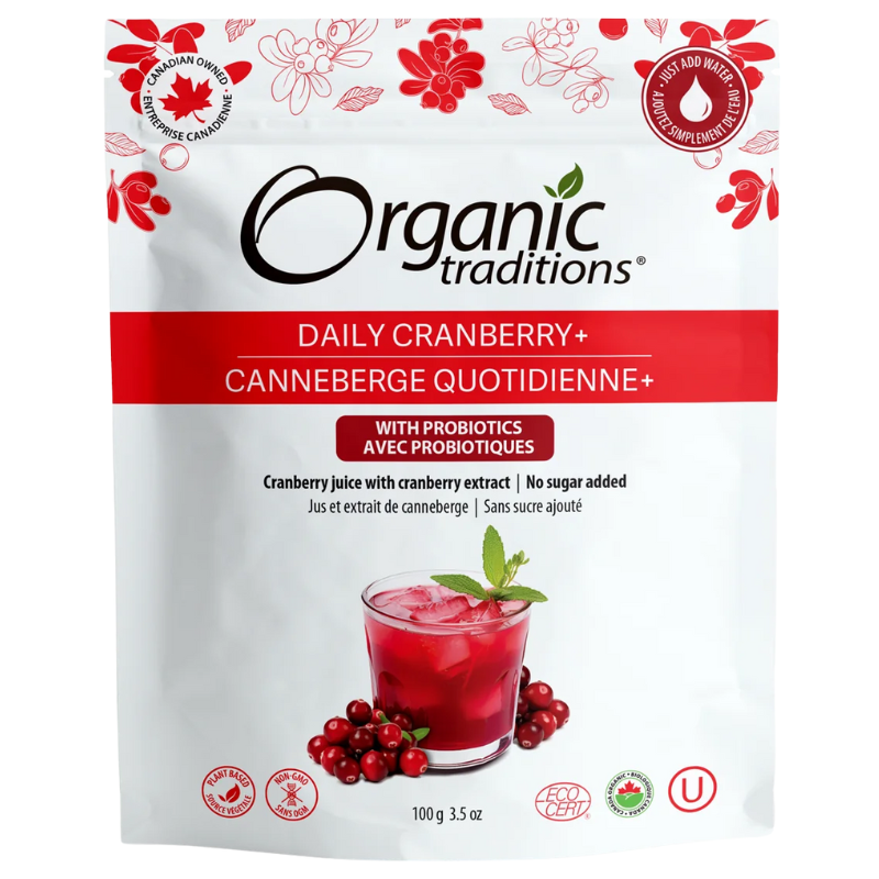 Organic Traditions Daily Cranberry + 100g