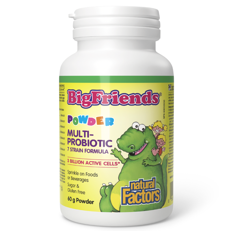 Natural Factors Big Friends Children's Multi Probiotic 60g