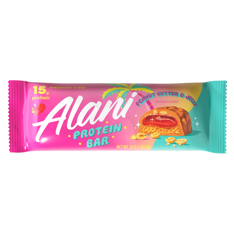 Alani Nu 花生醬與果凍蛋白棒 52g