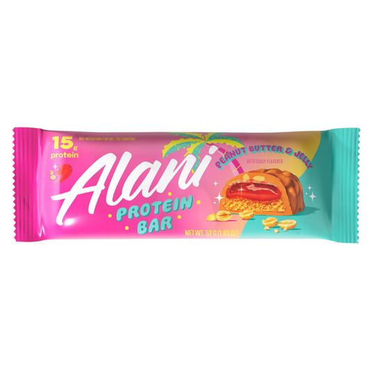 Alani Nu 花生醬與果凍蛋白棒 52g