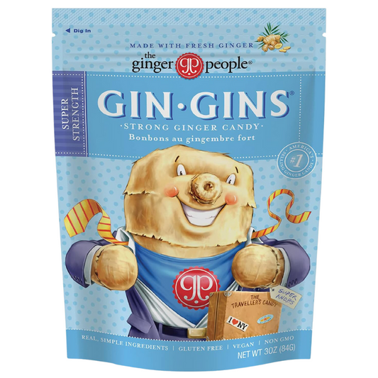 Ginger People GinGin Ginger Chew Super Strength 84g