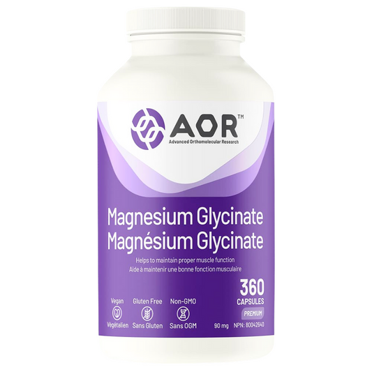 AOR Magnesium Glycinate 360 VCapsules