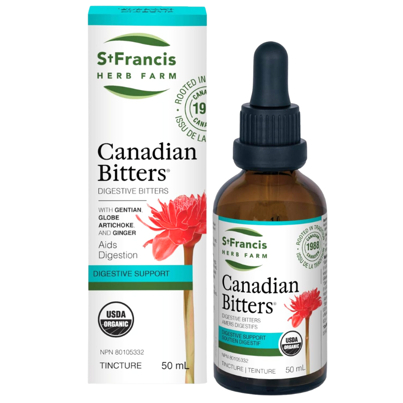 St. Francis Canadian Bitters 50ml – 12 Baskets Nutrition & Health Co.
