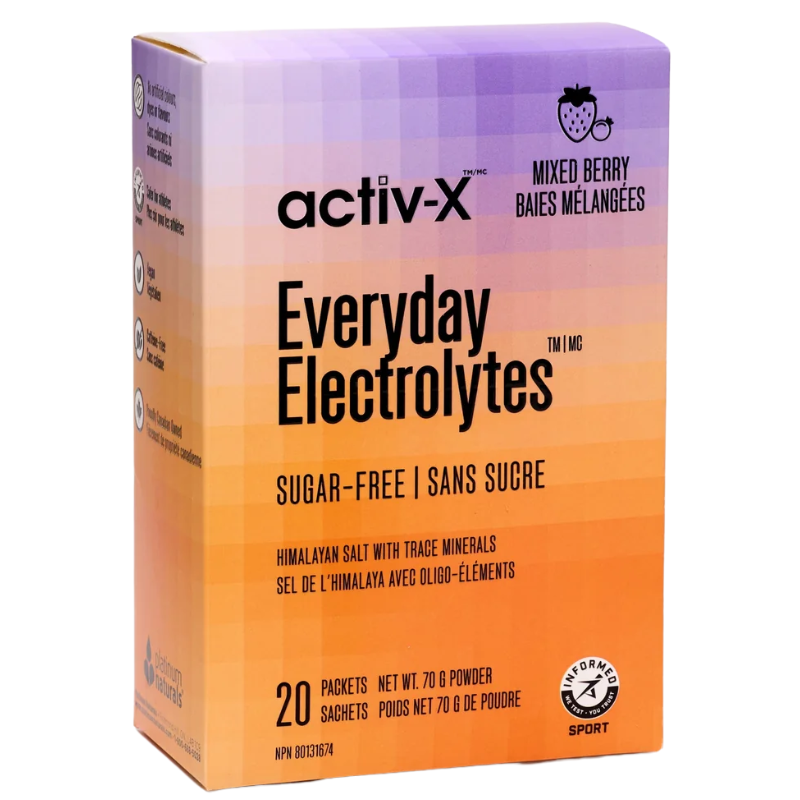 Platinum Activ-X 日常電解質混合飲 莓果味 20包/盒