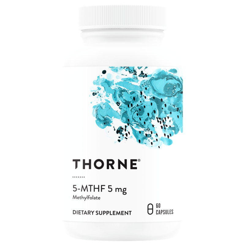 Thorne 5-MTHF甲基葉酸膠囊 1毫克 60粒