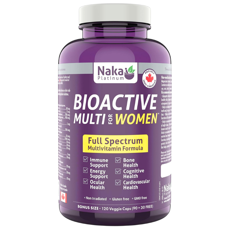 Naka 女士生物活性複合維生素膠囊 120粒