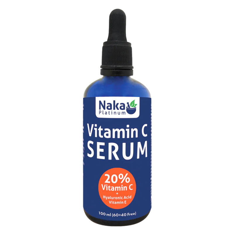 Naka Vitamin C Serum + Hyaluronic Acid + Vitamin E 100ml