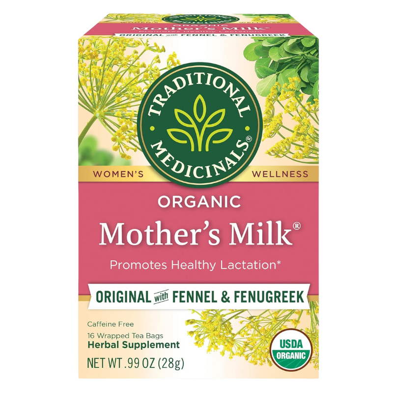 Traditional Medicinals Organic Mother's Milk Herbal Tea 16 Teabags