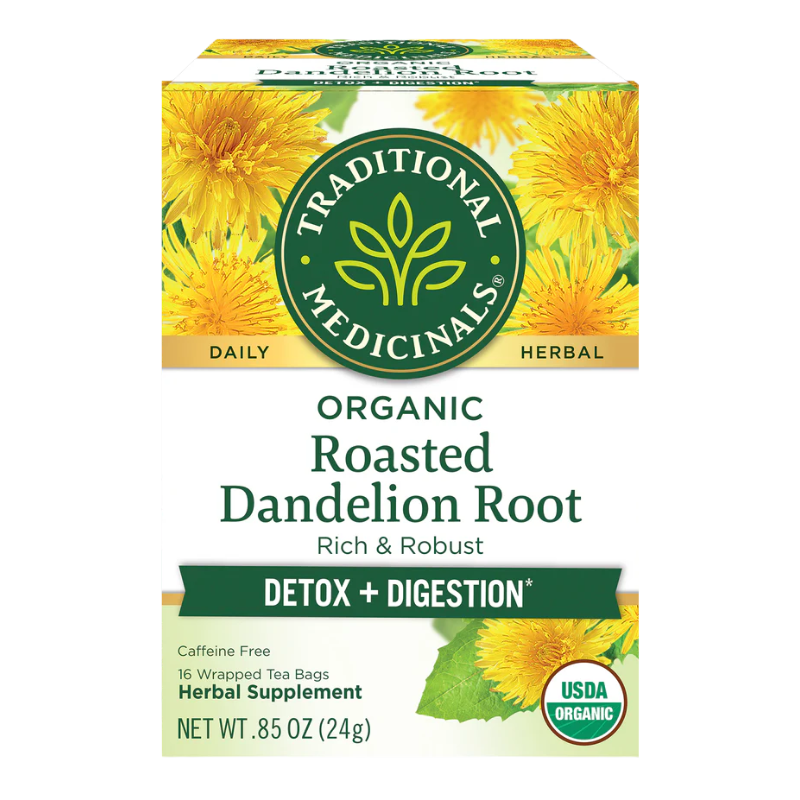 Traditional Medicinals 有機烤蒲公英根茶 16包