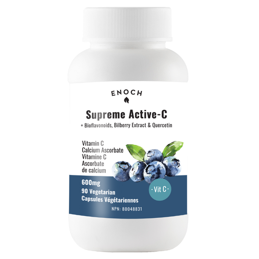Enoch Supreme Active-C 酯化型維他命C素食膠囊 600毫克 90粒
