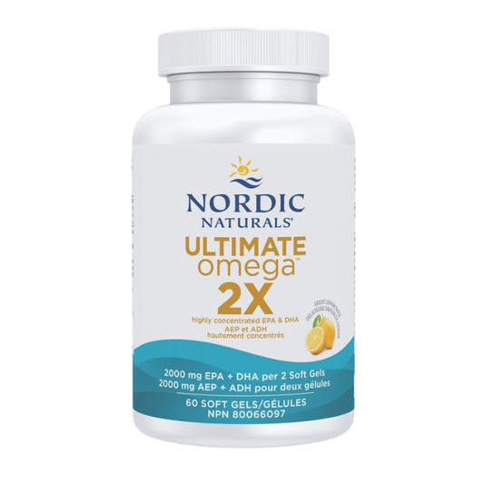 Nordic Natural Ultimate Omega 2X 60 Softgels