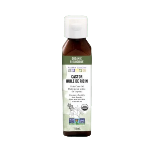 Aura Cacia Castor Oil Organic 118ml