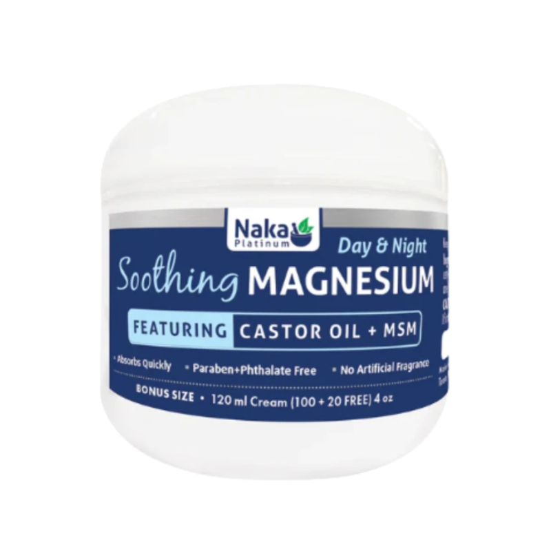 Naka Soothing Magnesium + MSM Cream 120ml
