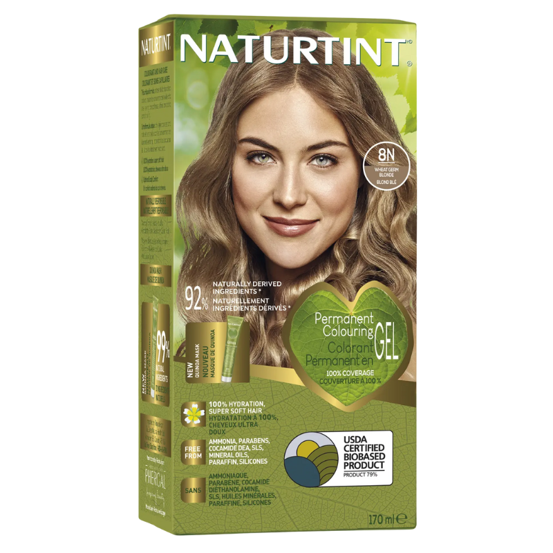 Naturtint 8N（小麥胚芽金）170毫升