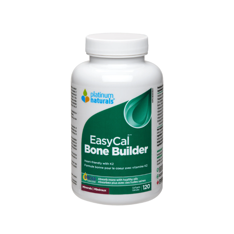 Platinum EasyCal Bone Builder 120 Softgels