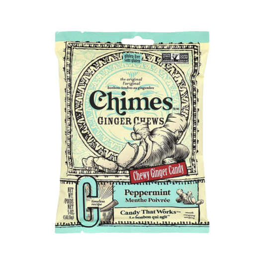 Chimes Peppermint Ginger Chews 141.8g