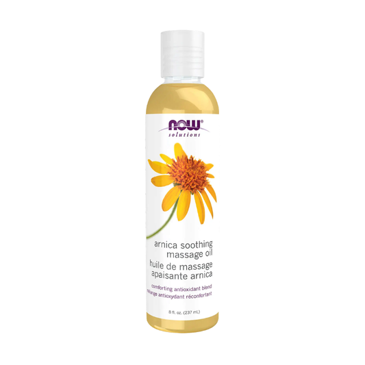 Now Arnica Soothing Massage Oil 237ml