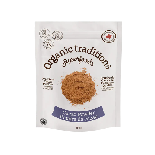 Organic Traditions 可可粉 454g