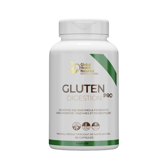 Global Health Naturals Pro Gluten Pro 60 Capsules