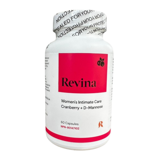 Revina Women's Intimate Care - Cranberry + D-Mannose 60 Capsules