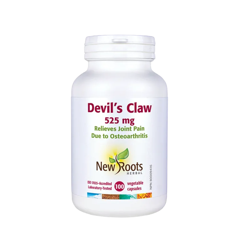 New Roots Devil's Claw 525mg 100 VCapsules