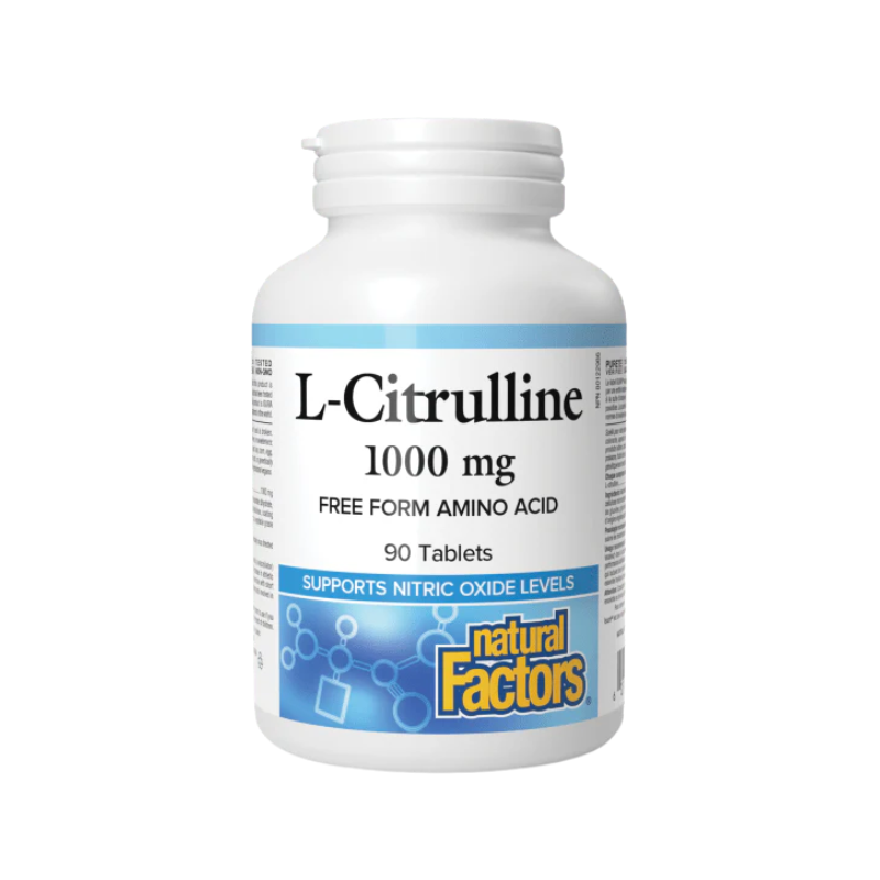Natural Factors L-Citrulline 1000mg 90 Tablets