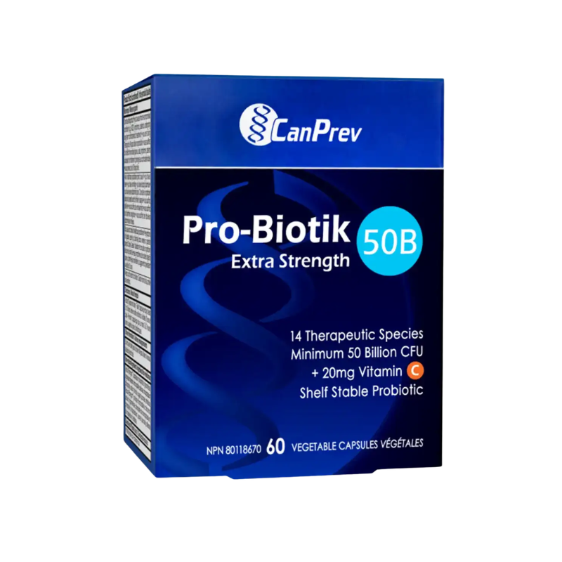 CanPrev Pro-Biotik 50B - Extra Strength 60 VCapsules