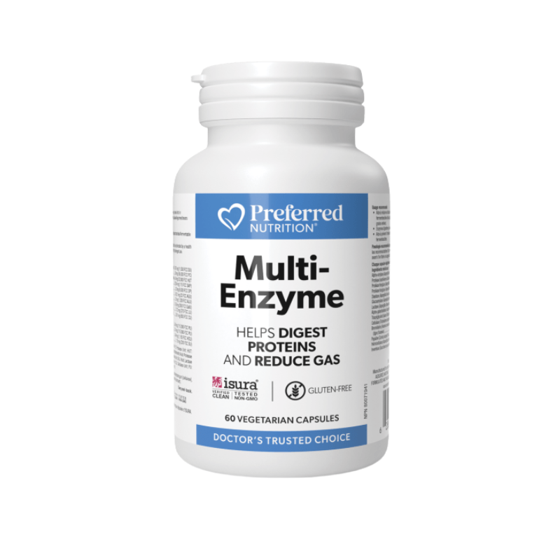 Preferred Nutrition 複合酶 60粒素食膠囊