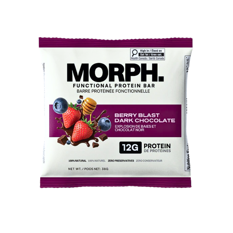 MORPH Protein Bar Berry Blast Dark Chocolate 38g