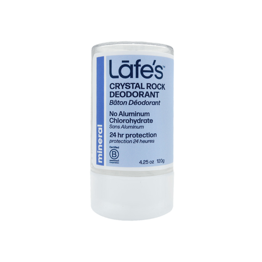 Lafe's Natural Crystal Rock Deodorant 120g