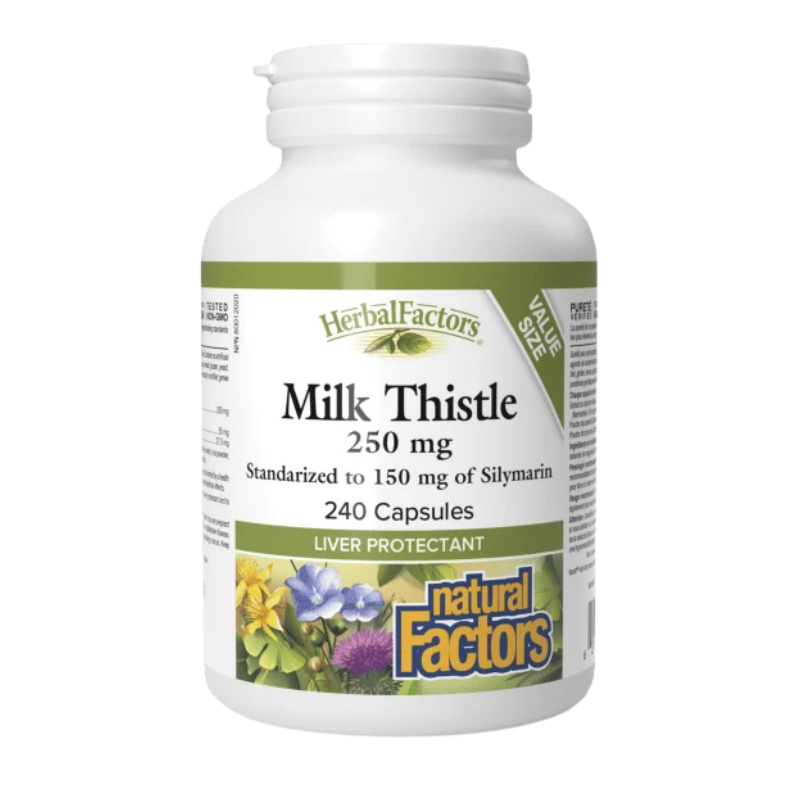 Natural Factors Milk Thistle 150mg 240 Capsules