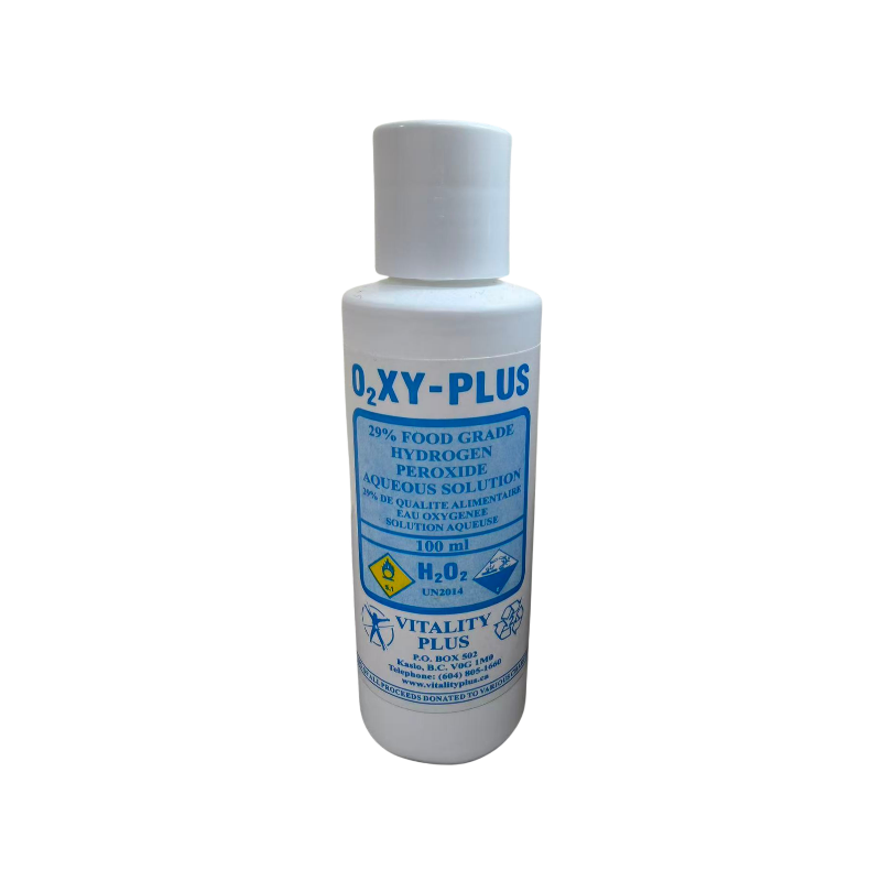 Vitality Plus 29% Food Grade Hydrogen Peroxide 100ml