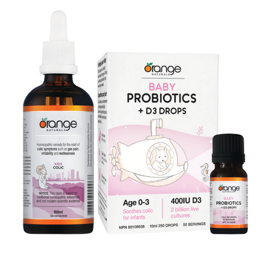 [BOGO] Orange Naturals Baby Probiotics 10ml + Kids Colic 100ml