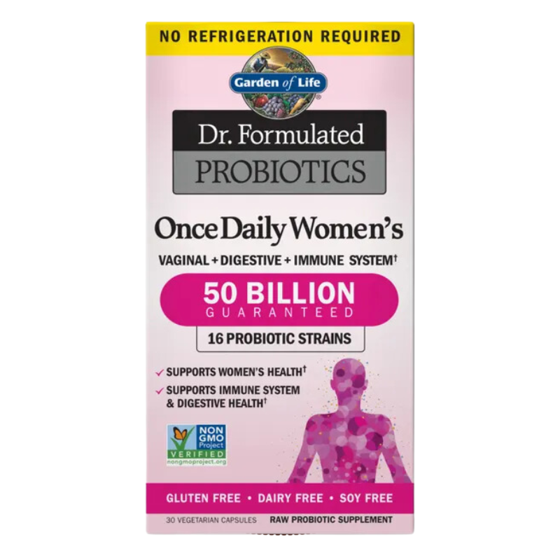 Garden of Life Dr. Formulated Once Daily Women's 50 Billion 30 VCapsules