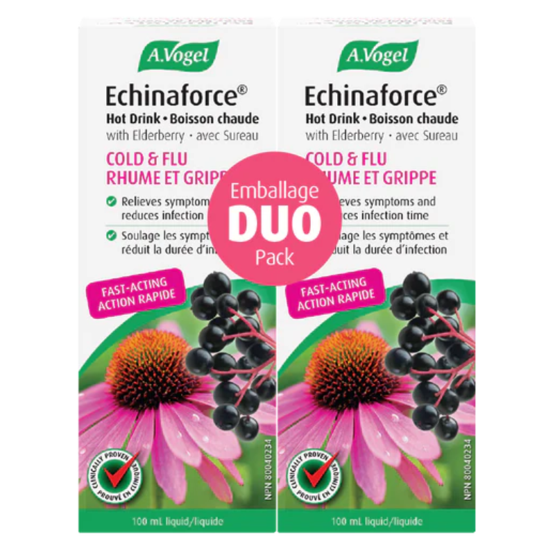 [Free Gift With Purchase] A.Vogel Echinaforce Extra Hot Drink 100ml DUO PACK