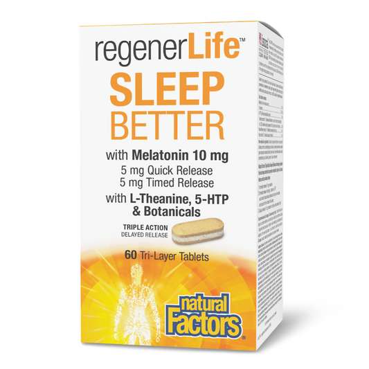 Natural Factors RegenerLife Sleep Better 60 Tabs