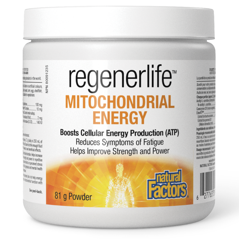 Natural Factors RegenerLife Mitochondrial Energy 81g