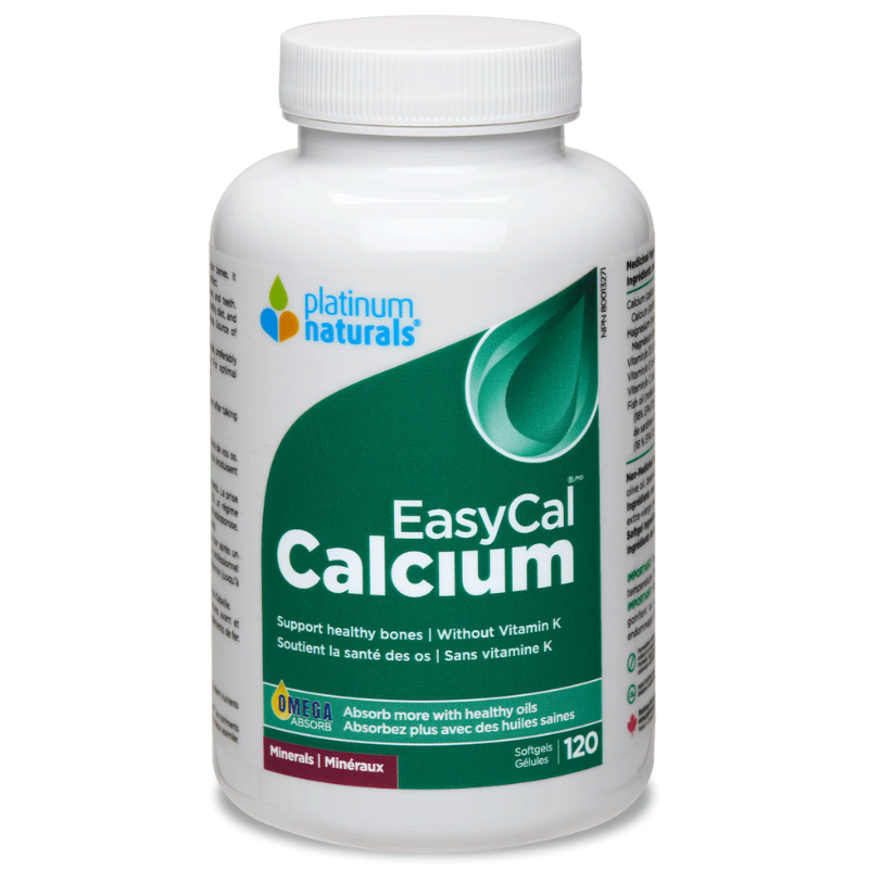 Platinum EasyCal Calcium 120 Softgels