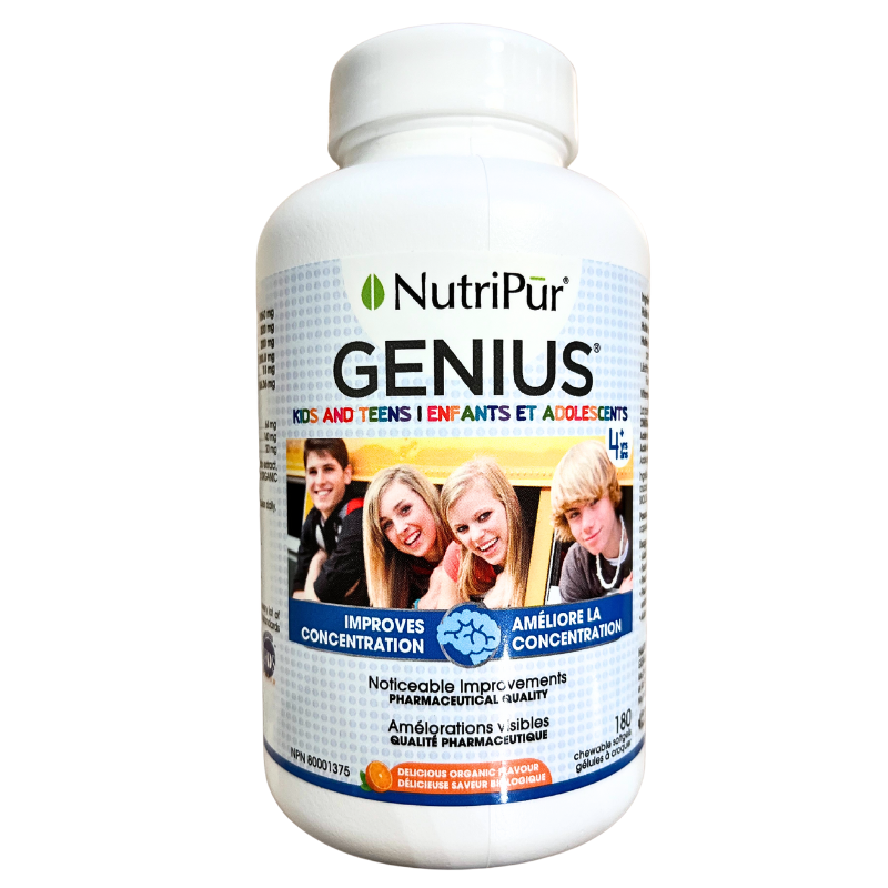 Nutripur Genius Kids and Teens 180 Softgels