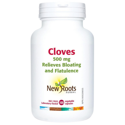 New Roots Cloves 500 mg 100 Capsules