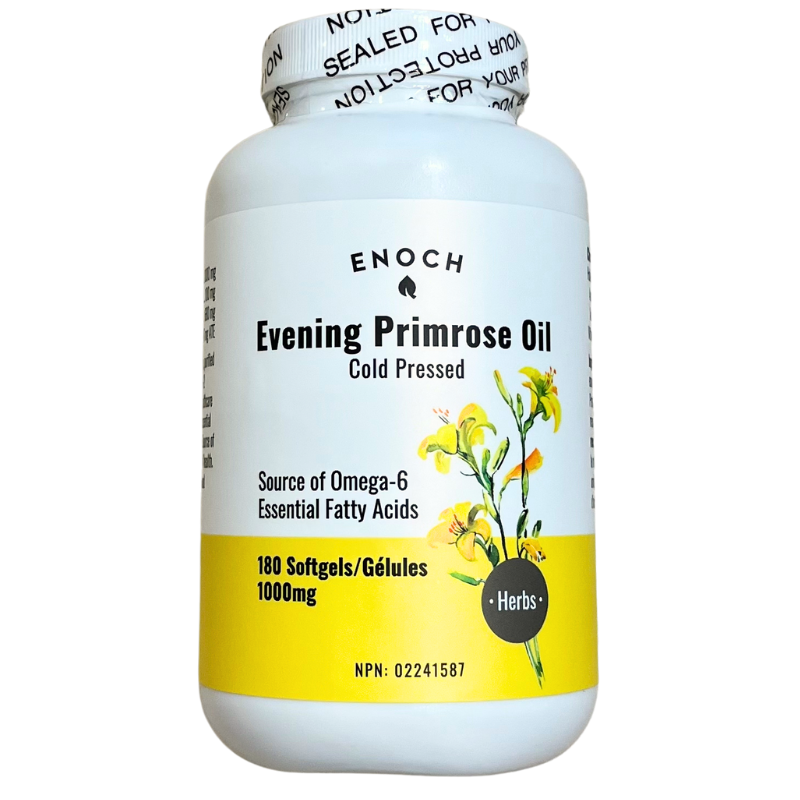 Enoch Evening Primrose Oil 1000mg 180 Softgels