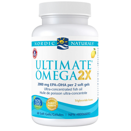 Nordic Natural Ultimate Omega 2X 60 Softgels