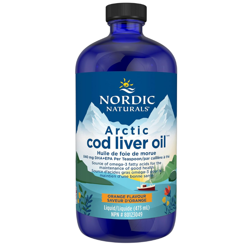 Nordic Naturals Arctic Cod Liver Oil™ Orange Flavour 473 ml