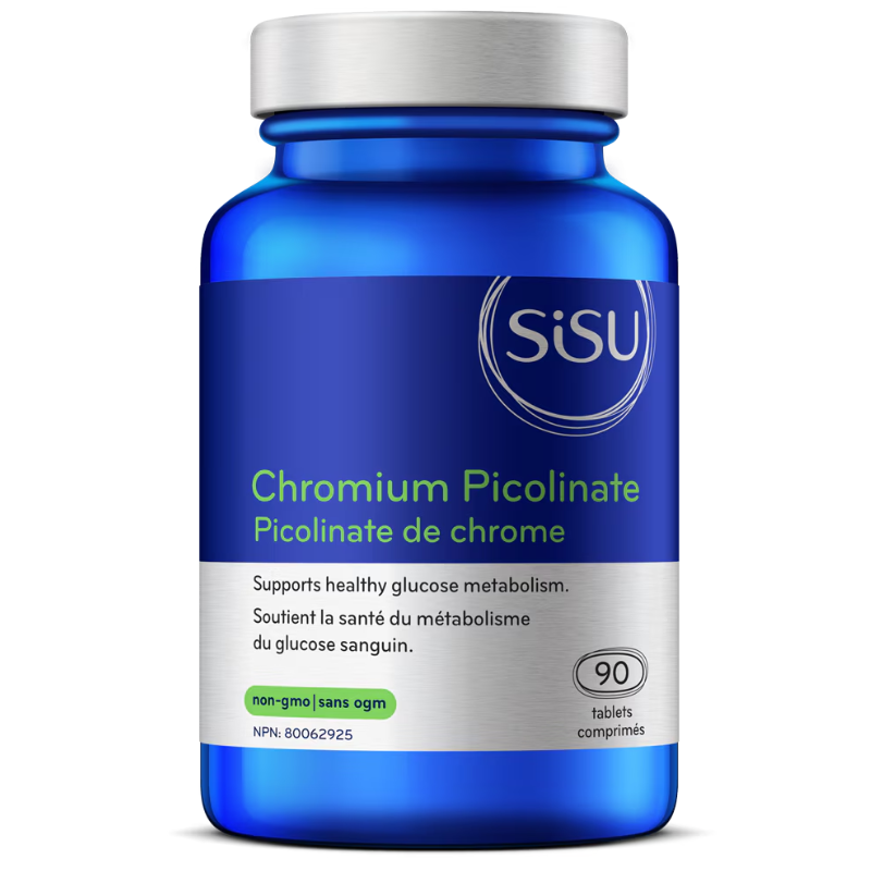 Sisu Chromium Picolinate 200mcg 90 Tablets