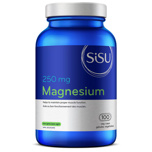 Sisu Magnesium 250mg 100 VCapsules