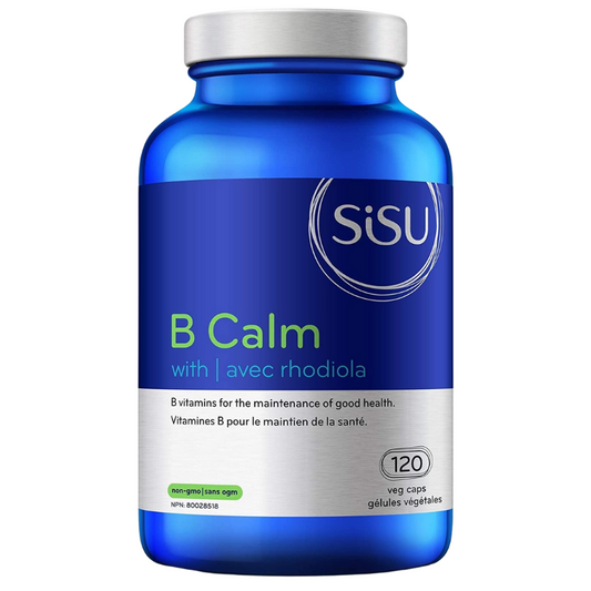 Sisu B Calm with Rhodiola 120 Vegetarian Capsules