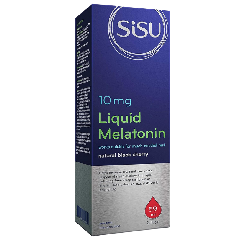 Sisu Melatonin Liquid Black Cherry 10mg 59ml