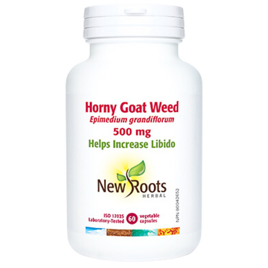 New Roots Horny Goat Weed 500 mg 60 VCapsules